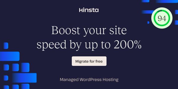 Kinsta Wordpress Speed Optimization