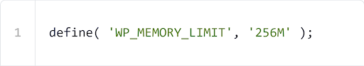 define the memory limit