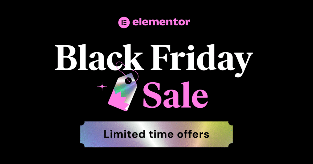 Elementor Black Friday Sale 2025