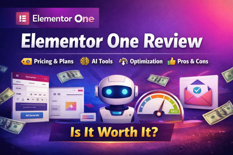 Elementor One Plan Review AI, Optimization, Pricing & Benefits